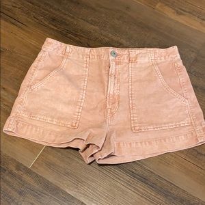 🌼Corduroy pink shorts